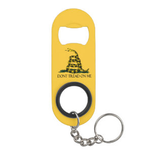 Niet op me lezen, Gadsden Flag Patriottische Gesch Sleutelhanger Flessenopener