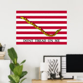 Niet op me lezen - marineboot Jack Poster (Thuiskantoor)