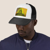 Niet op me lezen met de Amerikaanse vlag Gadsden Trucker Pet (In situ)