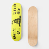 Niet op me lezen met een ratelslang SKateboard (Voorkant)