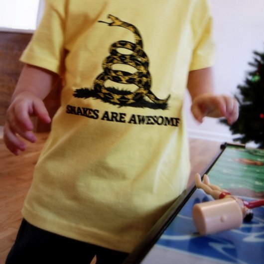 Niet op me slaan parody t-shirt