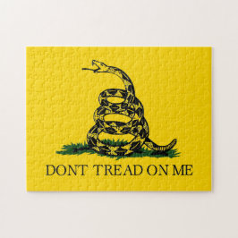 Niet op me tikken - Gadsden vlag Legpuzzel