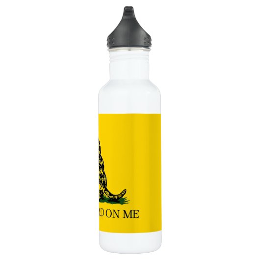 Niet op me tikken - Gadsden vlag Waterfles (Rechts)