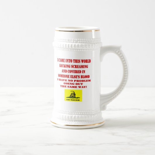 NIET OP MIJ BEHANDELEN BIERPUL (Rechts)