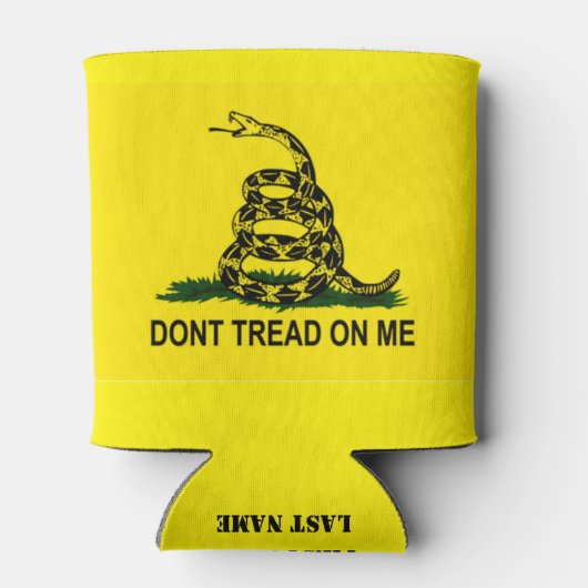 NIET OP MIJ BEHANDELEN BLIKJESKOELER (Achterkant)