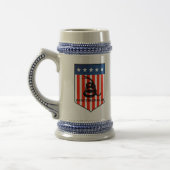 Niet op mij lezen bierpul (Links)