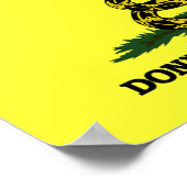 Niet op mij lezen Bro Poster (Hoek)