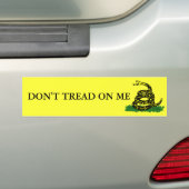 Niet op mij lezen bumpersticker (Op auto)