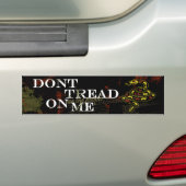 Niet op mij lezen bumpersticker (Op auto)