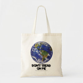 Niet op mij lezen, Earth Bag Tote Bag