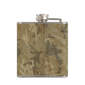 Niet op mij lezen heupfles (Achterkant)