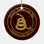 Niet op mij lezen keramisch ornament (Achterkant)