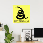 Niet op mij lezen poster (Thuiskantoor)