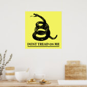 Niet op mij lezen poster (Keuken)