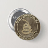 Niet op mij lezen ronde button 5,7 cm (Voorkant /achterkant)