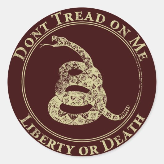 Niet op mij lezen ronde sticker (Voorkant)
