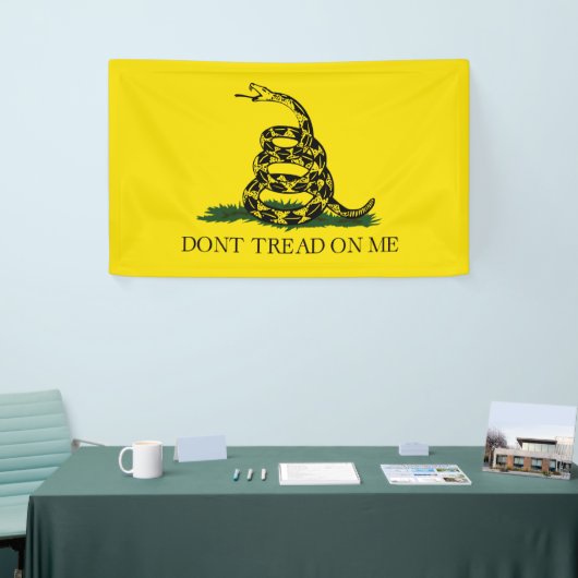 Niet op mij lezen spandoek (Beurs)