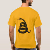 Niet op mij lezen t-shirt (Achterkant)