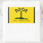 Niet op mij lezen - voor wetenschappers rechthoekige sticker (Tas)