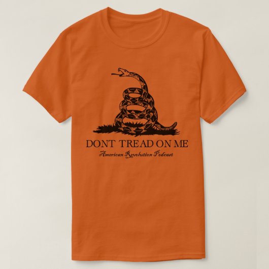 Niet op mij lopen ARP T-shirt (Design voorkant)