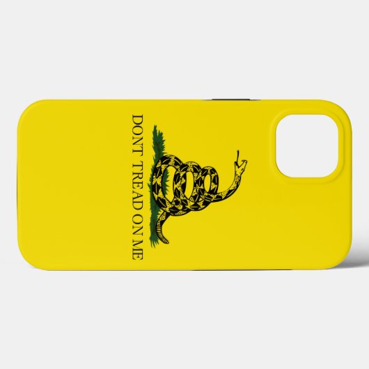 Niet op mij tikken Case-Mate iPhone case (Achterkant (horizontaal))