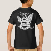 "Niet op mij tikken" Grafische T-Shirt (Achterkant)