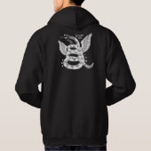 "Niet op mij tikken" Grafische T-Shirt (Achterkant)