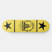 Niet op mij tikken persoonlijk skateboard (Horizontaal)