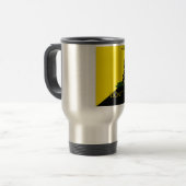 Niet op mij tikken reisbeker (Voorkant links)