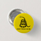 Niet op mij tikken ronde button 3,2 cm (Voorkant /achterkant)