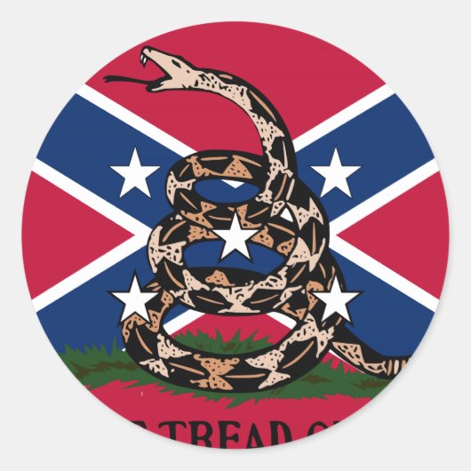 Niet op mij tikken ronde sticker (Voorkant)