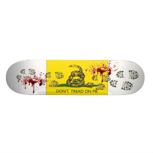 Niet op mij tikken skateboard