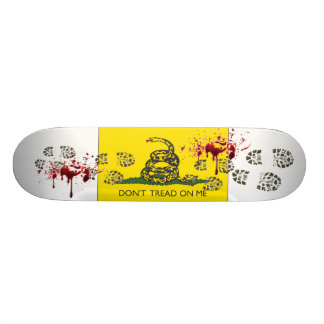 Niet op mij tikken skateboard