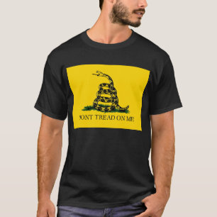 Niet op mij tikken t-shirt
