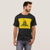 Niet op mij tikken t-shirt (Voorkant volledig)