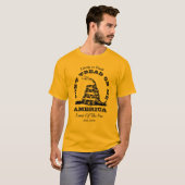 Niet op mij tikken t-shirt (Voorkant volledig)
