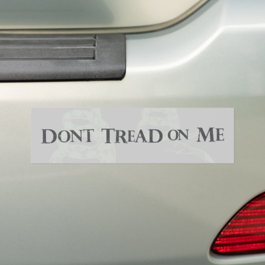 Niet op mijn Bumpersticker tikken (Op auto)
