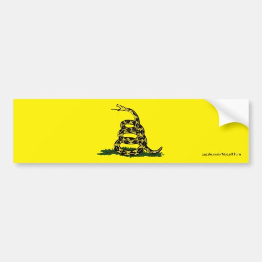 Niet op mijn Bumpersticker tikken (Voorkant)