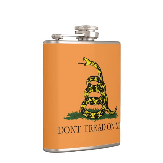 Niet op mijn fles lezen heupfles (Rechts)