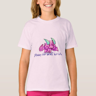 Niet op mijn hitlijst Pink Dragon T-shirt