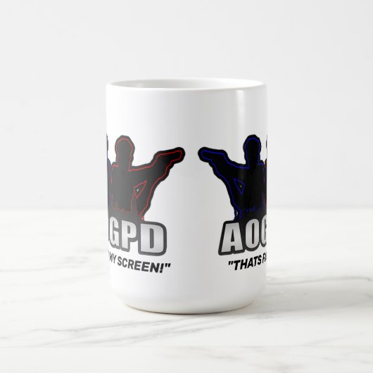 "NIET OP MIJN SCHERM MOK" KOFFIEMOK (Center)