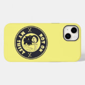 Niet op mijn shift Grim Reaper Halloween quote Case-Mate iPhone Case (Achterkant (horizontaal))