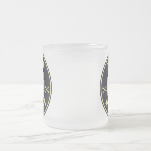 Niet op mijn shift Grim Reaper Halloween quote Matglas Koffiemok (Center)