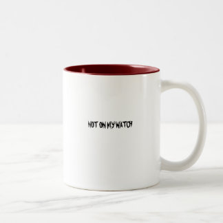 NIET OP MIJN WATCH TWEEKLEURIGE KOFFIEMOK
