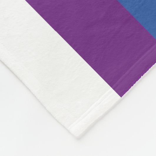 Niet op progressieve trots trappen fleece deken (Hoek)