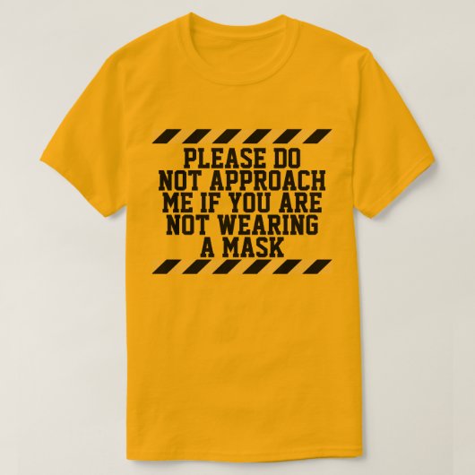 Niet op sociale vervorming reageren t-shirt (Design voorkant)