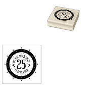 Niet openen tot 25 dec rubberstempel (Gestempeld)
