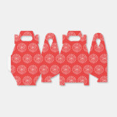 Niet openen tot 25 december Rood Bedankdoosjes (Uitgevouwen)