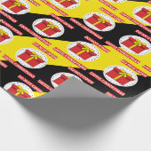 Niet openen tot kerst cadeaupapier (Hoek)