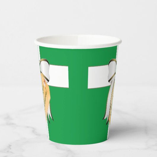 Niet openen tot kerst papier cup papieren bekers (Links)